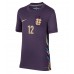 Maglie da calcio Inghilterra Kieran Trippier #12 Seconda Maglia Femminile Europei 2024 Manica Corta